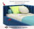 Купить мягкая кровать milena 900 синяя с подъемным механизмом и матрасом астра | МебельСТОК