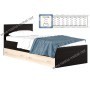 Кровать Виктория 800 с ящиком с матрасом