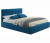 Купить мягкая кровать "selesta" 1400 синяя с ортопед.основанием с матрасом гост | ZEPPELIN MOBILI