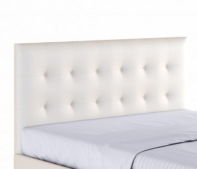 Мягкая интерьерная кровать "Селеста" 1б00 белая | МебельСТОК