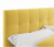Купить мягкая  кровать "selesta" 1400 желтая с матрасом астра с подъемным механизмом | ZEPPELIN MOBILI